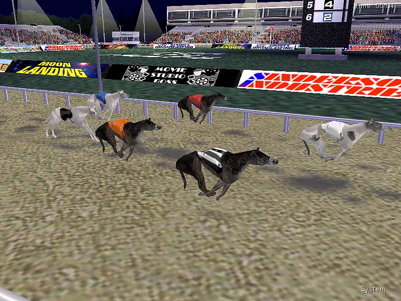 3D greyhound racing! Buy, train, bet and race your dogs to success!
